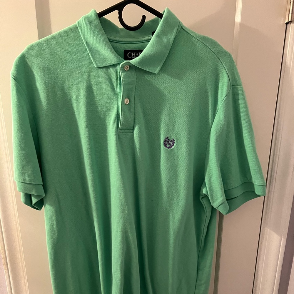 Lime green polo